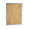 Bi-office flow silver lavagna sughero deco 60x45 FLOW SILVER Segnaletica e targhe ufficio Ufficio cancelleria