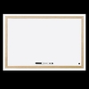 Bi-office lav. budget bianca lac. pino 90x60 BUDGET Segnaletica e targhe ufficio Ufficio cancelleria