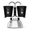 Bialetti caffettiera bialetti 0007310 mini express cromo e nero Casalinghi cucina Casa & cucina