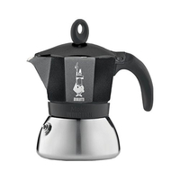 Bialetti caffettiera bialetti 006936 moka induction cromo e nero Casalinghi cucina Casa & cucina