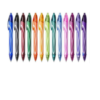 Bic 972024 cf30penna gel-ocity qd col. assorti nero Scrittura e correzione Ufficio cancelleria