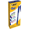 Bic cf12penna gel-ocity blu nero GEL-OCITY Scrittura e correzione Ufficio cancelleria