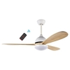 Bimar ventilatore soffitto bimar vsll1320 ceiling fan wifi with led white e Ventilatori Climatizzazione