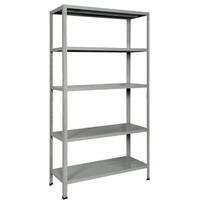 Bizzotto scaffale in kit bizzotto scaffalature e500g eurokit grigio ral 7038 Utensili Brico giardino animali