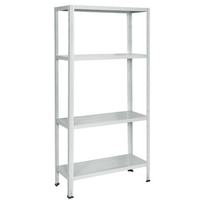Bizzotto scaffale in kit bizzotto scaffalature e550b minieuro bianco ral 9003 Utensili Brico giardino animali