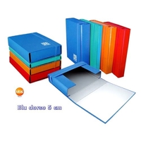 Blasetti one color cartella c/elastico blu dorso 5 a5 ONE COLOR Archivio Ufficio cancelleria