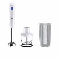 Braun frullatore immersione braun 0x22111476 mq 10.201m white e inox Piccoli elettrodomestici casa Elettrodomestici