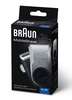 Braun rasoio barba braun 65609703 mobileshave m 90 blu scuro e argento Piccoli elettrodomestici persona Elettrodomestici