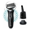 Braun rasoio barba braun 71 n7200cc serie 7 360 flex black e silver Piccoli elettrodomestici persona Elettrodomestici