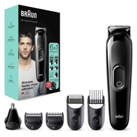 Braun regolabarba braun mgk3320 all in one trimmer 3 6in1 styling kit black Piccoli elettrodomestici persona Elettrodomestici
