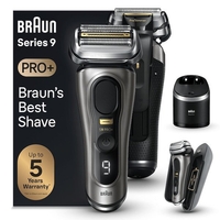 Braun series 9 pro+ 9575cc wet & dry rasoio trimmer metallico Piccoli elettrodomestici persona Elettrodomestici