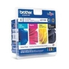 Brother kit 4 colori inkjet lc1100 LC1100VALBP Materiale di consumo Informatica