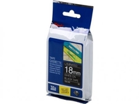 Brother laminato da 18 mm 8 m bianco nero TZE345 Materiale di consumo Informatica