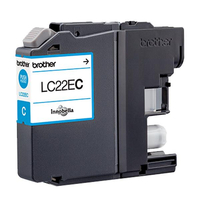 Brother lc22ec cartuccia ciano mfcj5920dw alta cap consumabili multifunzione ink-jet Materiale di consumo Informatica