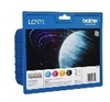 Brother lc970valbp kit 4 cartucce colore blister LC970VALBP Materiale di consumo Informatica