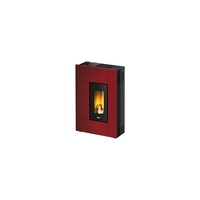 Cadel stufa pellet cadel 7019583 spirit3 5 rosso Stufe Climatizzazione