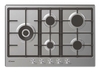Candy chg7wlwpx stainless steel da incasso 75 cm gas 5 fornello(i) Incasso Elettrodomestici