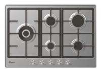 Candy chg7wlwpx stainless steel da incasso 75 cm gas 5 fornello(i) Incasso Elettrodomestici