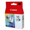 Canon bci-15 cl ink jet colore 2pz (x) BCI-15 Materiale di consumo Informatica