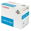 Canon c-exv 21 toner ciano (c) CEXV21 Materiale di consumo Informatica