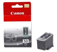 Canon cartuccia inchiostro nero pg-50 PG-50 Materiale di consumo Informatica