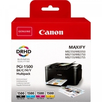 Canon ink pgi-1500 bk/c/m/y multi Materiale di consumo Informatica