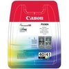 Canon pg-40+cl-41 pg-40 + cl-41 multipack blister serbatoi bj PG-40+CL-41 Materiale di consumo Informatica