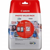Canon pg-545/cl-546+50 fogli gp-501 blis 8286B006AA Materiale di consumo Informatica