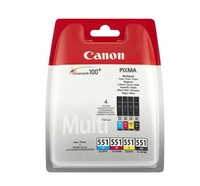 Canon serbatoio inchiostro cli-551 b/c/m/y CLI-551 Multipack Materiale di consumo Informatica