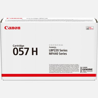 Canon toner 057h bk nero 10000pp x mf443dw mf445dw mf446x mf449x lbp223dw lbp226dw lb Cartuccia 057H Materiale di consumo Informatica