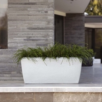 Capi fioriera arc granite rettangolare 60x35x40 cm avorio Arredo giardino Brico giardino animali