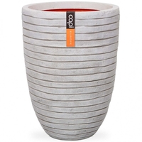 Capi vaso nature row elegante basso 46x58 cm avorio krwi783 Arredo giardino Brico giardino animali