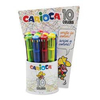 Carioca 10 colors cf12 penna colori fluo da 12 10 COLORS Ufficio scuola cartoleria Ufficio cancelleria