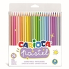 Carioca pastel (conf. da 3 pz.) matite colorate carioca 43310 pastel colori assortitimat Ufficio scuola cartoleria Ufficio cancelleria