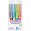 Carioca pastel (conf. da 8 pz.) pennarelli disegno carioca 43032 pastel colori assortiti Ufficio scuola cartoleria Ufficio cancelleria
