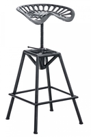 Clp sgabello da bar samson argento antico Arredamento casa cucina Casa & cucina