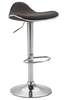 Clp sgabello da bar shanghai tessuto - cromo grigio scuro Arredamento casa cucina Casa & cucina