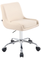 Clp sgabello da lavoro club similpelle crema Arredo e complementi Ufficio cancelleria