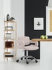 Clp sgabello da lavoro dublin tessuto beige Arredo e complementi Ufficio cancelleria