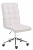 Clp sgabello da lavoro peking v2 similpelle bianco Arredo e complementi Ufficio cancelleria
