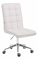 Clp sgabello da lavoro peking v2 similpelle bianco Arredo e complementi Ufficio cancelleria