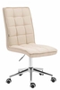 Clp sgabello da lavoro peking v2 tessuto crema Arredo e complementi Ufficio cancelleria