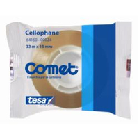 Comet 64160-00029-01 cf24nastro ades trasp19mmx33m taglio facilitato 64160-00029-01 Colle e nastri adesivi Ufficio cancelleria