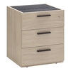 Composad cassettiera ufficio composad ct4855k76204 davinci rovere e nero Arredo e complementi Ufficio cancelleria