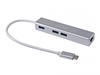 Conceptronic equip - hub usb-c 3-porte usb 3.0 con adattatore di rete gigabit Cavi - accessori vari Informatica