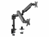 Conceptronic equip - staffa doppio monitor 17-32 da scrivania Tv - accessori Tv - video - fotografia