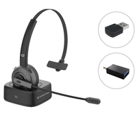 Conceptronic ricolare wireless bluetooth con dock per ricarica,  adattatore audio bt,  icrofono Cuffie / auricolari wireless Audio - hi fi