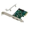 Conceptronic scehda pci express 2 porte usb 3.2 gen type-c Networking Informatica