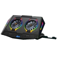 Conceptronic supporto di raffreddamento notebook a 2 ventole - gaming Materiale di consumo Informatica