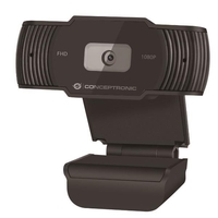 Conceptronic webcam 1080p full hd con microfono Web-cam Informatica